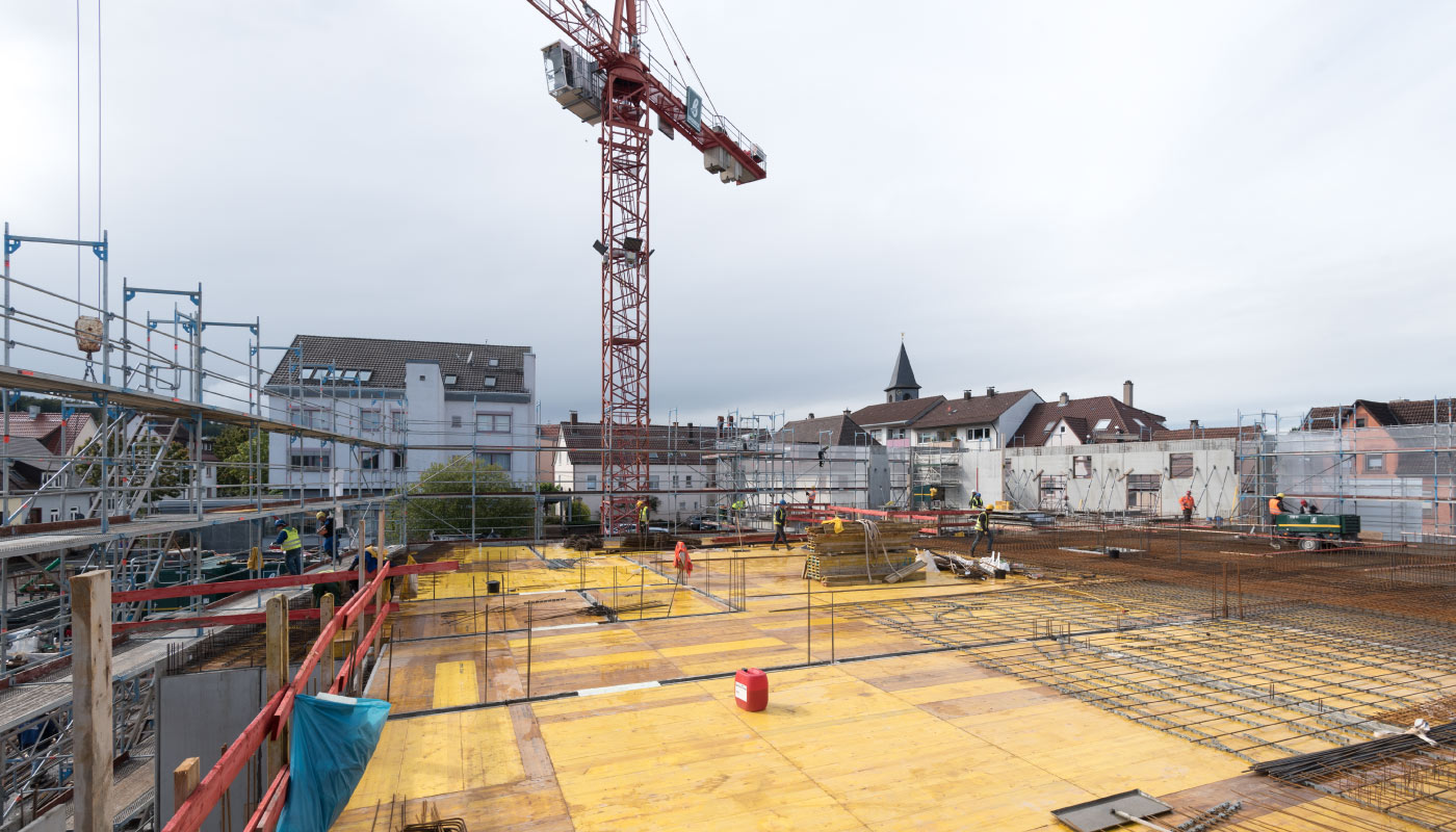 Baustelle in Birkenfeld