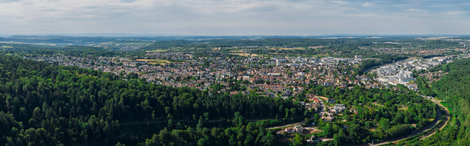 Landschaftsbild von Birkenfeld